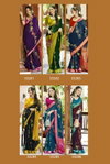 Jiya 25 By Vallabhi Moss Georgette With Floral Print Saree Wholesale Suppliers In India